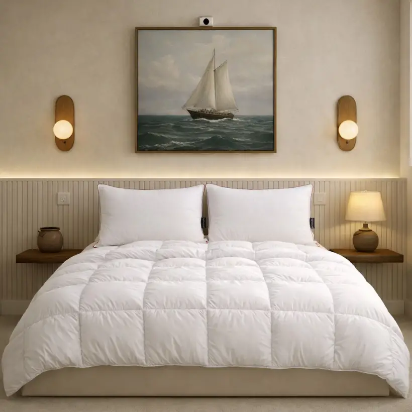 Hafif ve Serin Tek Kişilik Vegan Konfor Seti - PENELOPE