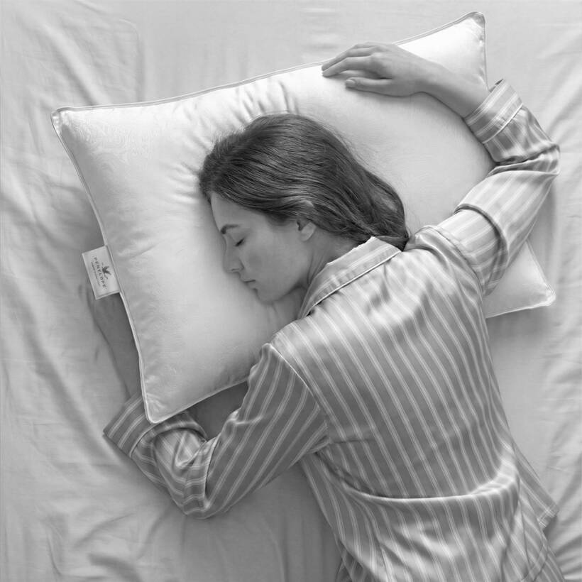 %100 Mikroelyaf Dolgulu Pamuk Kumaş Yastık 50x70 cm - Imperial Luxe Serisi - Penelope