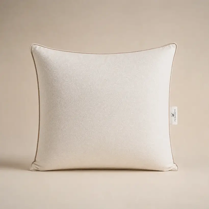 %100 Mikroelyaf Dolgulu Pamuk Kumaş Yastık 70x70 cm - Imperial Luxe Serisi - PENELOPE