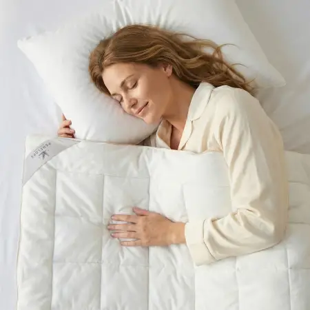 8,5 Tog %100 Mikroelyaf Dolgulu Pamuk Kumaş Çift Kişilik Yorgan - Imperial Luxe Serisi - 1