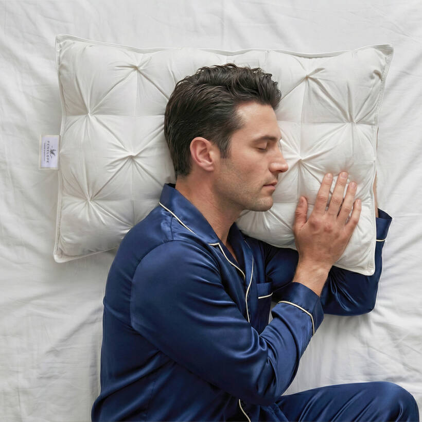 Isı Dengeleyici %100 Kaz Tüyü El Yapımı Yastık 50x70 cm - Innovia Serisi - Penelope