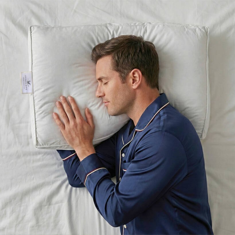 %100 Kaz Tüyü Down Proof Kumaş Medikal Yastık - Viva Serisi - Penelope