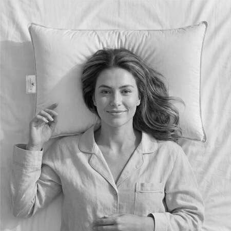 %100 Kaz Tüyü ve Mikrojel Dolgulu Çift Taraf Kullanımlı Yastık - Opal Serisi - Penelope