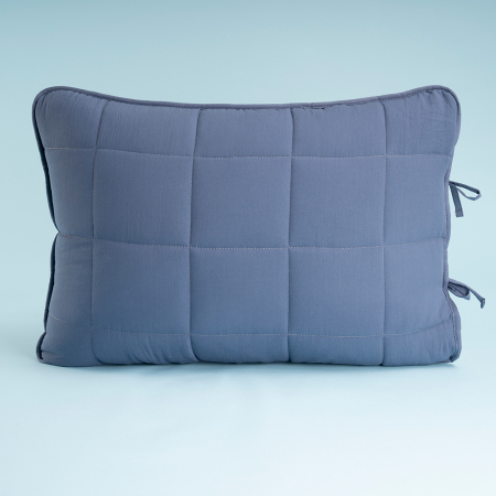 Kullanımı Kolay Çift Kişilik Yastık Alezi Ve Yorgan Seti 220x240 cm Denim - Egeo Life Serisi - 6