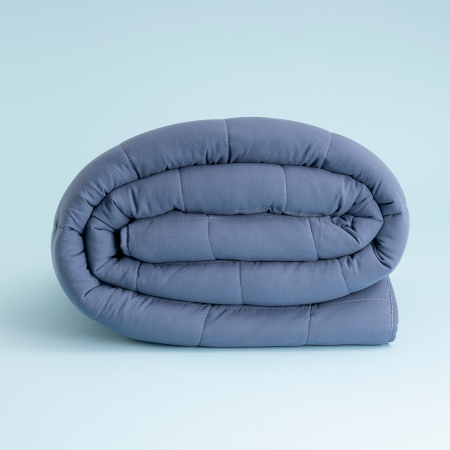 Kullanımı Kolay Çift Kişilik Yastık Alezi Ve Yorgan Seti 220x240 cm Denim - Egeo Life Serisi - 7