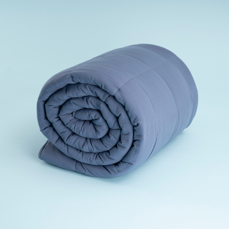 Kullanımı Kolay Çift Kişilik Yastık Alezi Ve Yorgan Seti 220x240 cm Denim - Egeo Life Serisi - 8