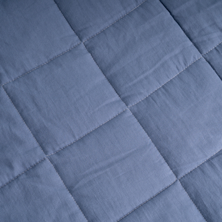 Kullanımı Kolay Çift Kişilik Yastık Alezi Ve Yorgan Seti 220x240 cm Denim - Egeo Life Serisi - 11