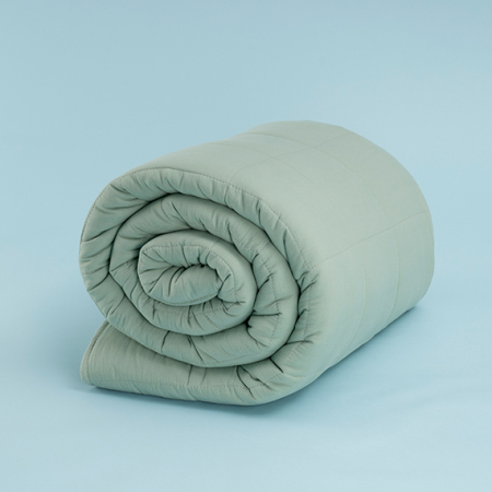 Kullanımı Kolay Çift Kişilik Yastık Alezi Ve Yorgan Seti 220x240 cm Yeşil - Egeo Life Serisi - 7