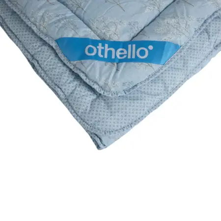 Kullanımı Kolay Çift Kişilik Yorgan 195x215 cm Mavi - Dormio Bloom Serisi - 7