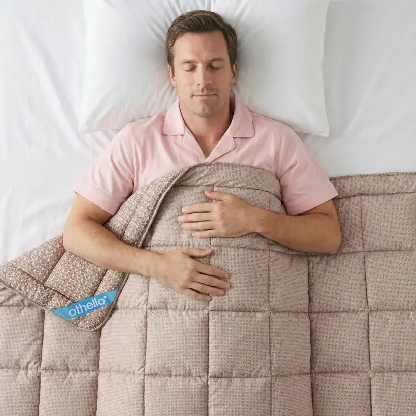 Kullanımı Kolay Çift Kişilik Yorgan 195x215 cm Turuncu - Dormio Trigo Serisi - Othello