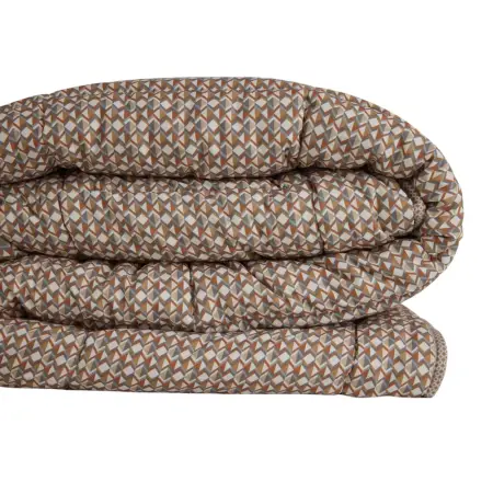 Kullanımı Kolay Çift Kişilik Yorgan 195x215 cm Turuncu - Dormio Trigo Serisi - 6