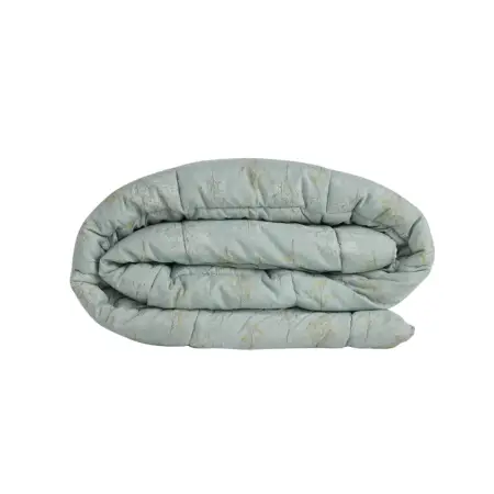 Kullanımı Kolay Çift Kişilik Yorgan 195x215 cm Yeşil - Dormio Bloom Serisi - 5