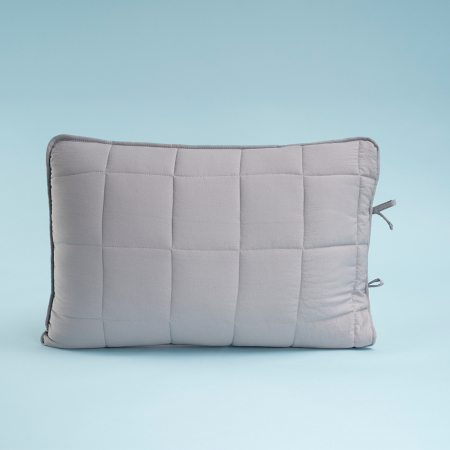 Kullanımı Kolay Tek Kişilik Yastık Alezi Ve Yorgan Seti 170x230 cm Gri - Egeo Life Serisi - 5