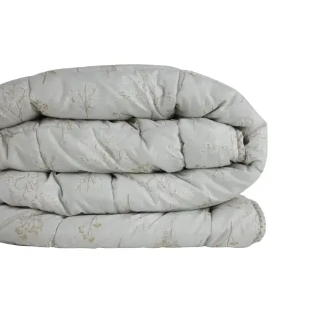 Kullanımı Kolay Tek Kişilik Yorgan 155x215 cm Krem - Dormio Bloom Serisi - 6