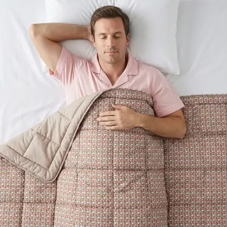 Kullanımı Kolay Tek Kişilik Yorgan 155x215 cm Turuncu - Dormio Trigo Serisi - Othello