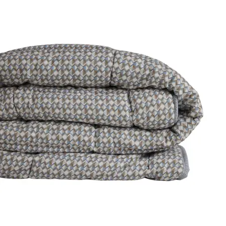 Kullanımı Kolay Tek Kişilik Yorgan 155x215 cm Vizon - Dormio Trigo Serisi - 6