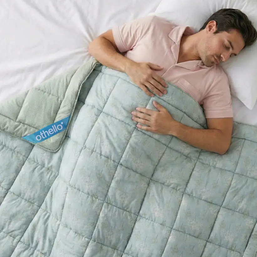 Kullanımı Kolay Tek Kişilik Yorgan 155x215 cm Yeşil - Dormio Bloom Serisi - Othello