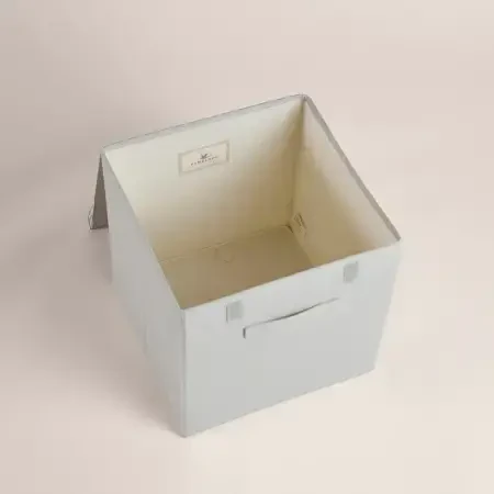 Kumaş Kapaklı Kutu 30x30x30 cm - Penelope (1)