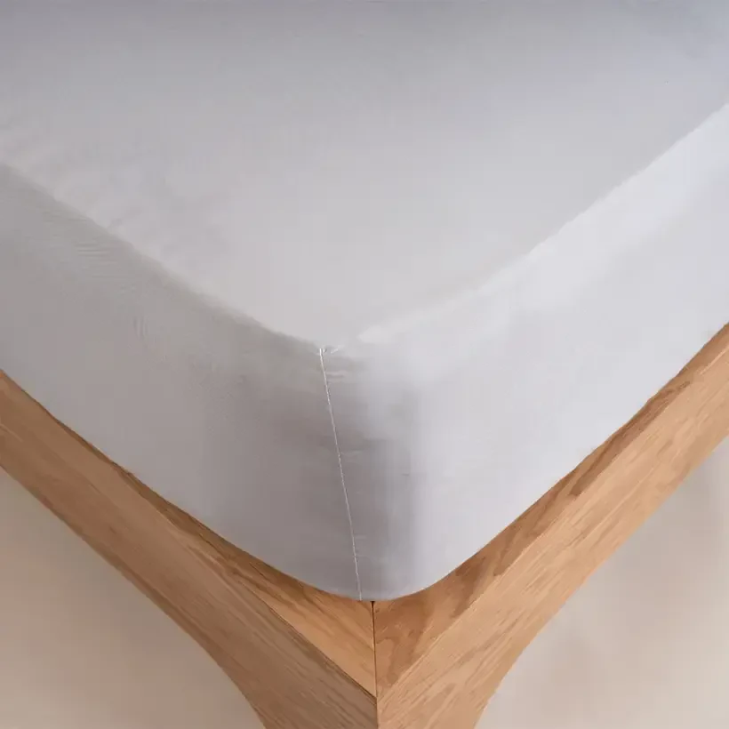 %100 TENCEL™ Lastikli Çarşaf Seti 200x200 cm Mavi - Celine Serisi - 