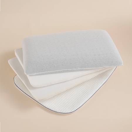 Ortopedik Baş ve Boyun Destekli 3 Katmanlı Karbon Yastık - Layered Serisi - 7