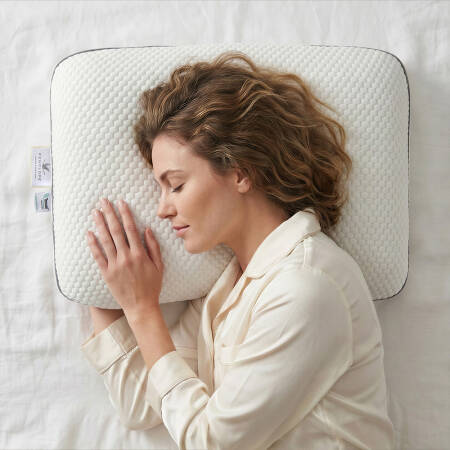 Ortopedik Baş ve Boyun Destekli 3 Katmanlı Karbon Yastık - Layered Serisi - 1