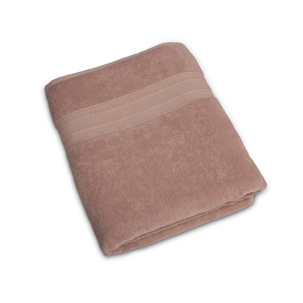 %100 Pamuk Havlu 100x150 cm Pudra - Leya Serisi - Penelope