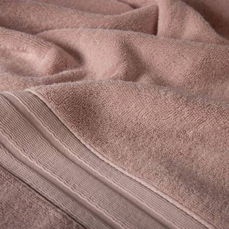 %100 Pamuk Havlu 100x150 cm Pudra - Leya Serisi - 4