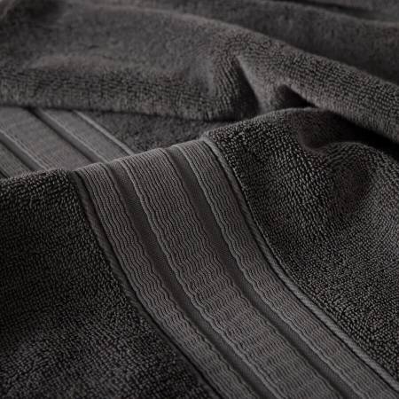 %100 Pamuk Havlu 30x50 cm Antrasit - Leya Serisi - 4