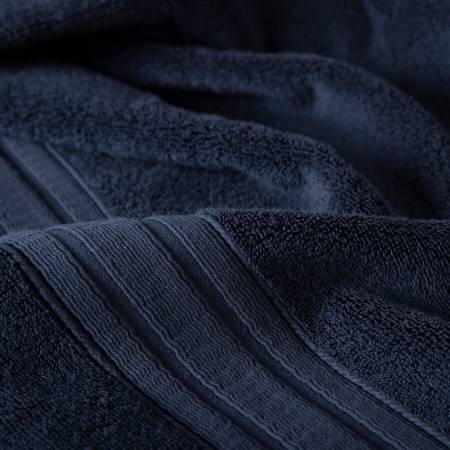 %100 Pamuk Havlu 50x90 cm Lacivert - Leya Serisi - 4