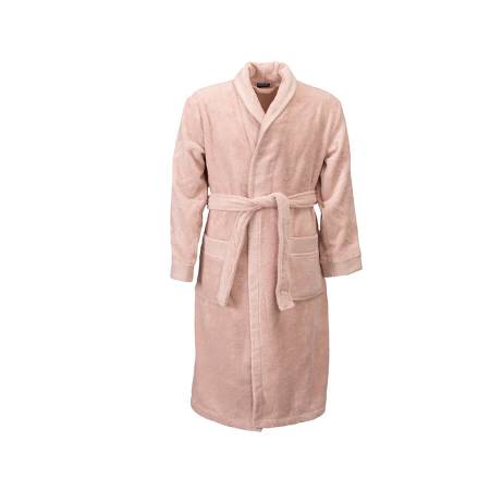 %100 Pamuk Bornoz S Pudra - Leya Serisi - Penelope