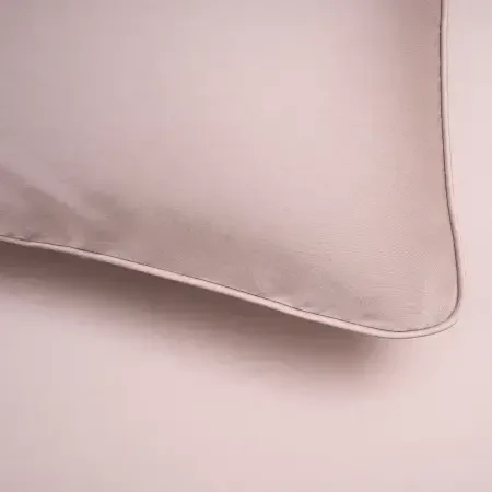 %100 Pamuk Saten Lastikli Çarşaf Seti 160x200 cm Taş - Lia Serisi - 6