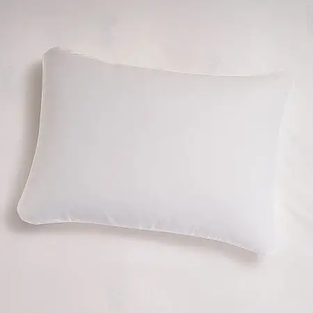 %100 Pamuk Saten 2'li Yastık Kılıfı Beyaz 50x70 cm - Lia Serisi - 3