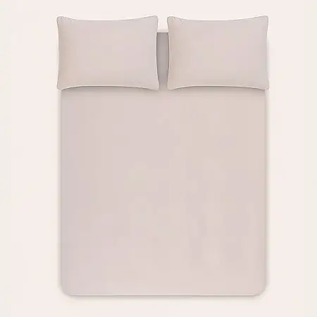 %100 Pamuk Saten 2'li Yastık Kılıfı Gri 50x70 cm - Lia Serisi - Penelope (1)