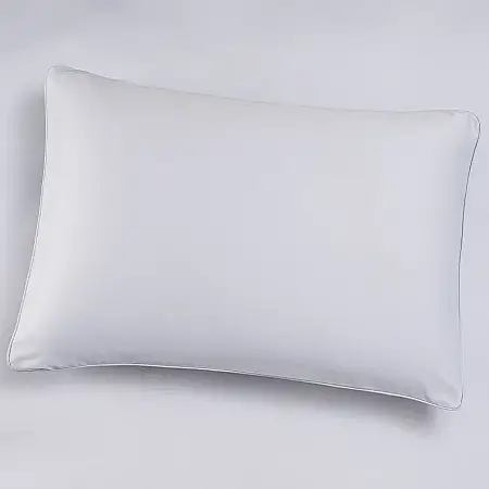 %100 Pamuk Saten 2'li Yastık Kılıfı Mavi 50x90 cm - Lia Serisi - 3