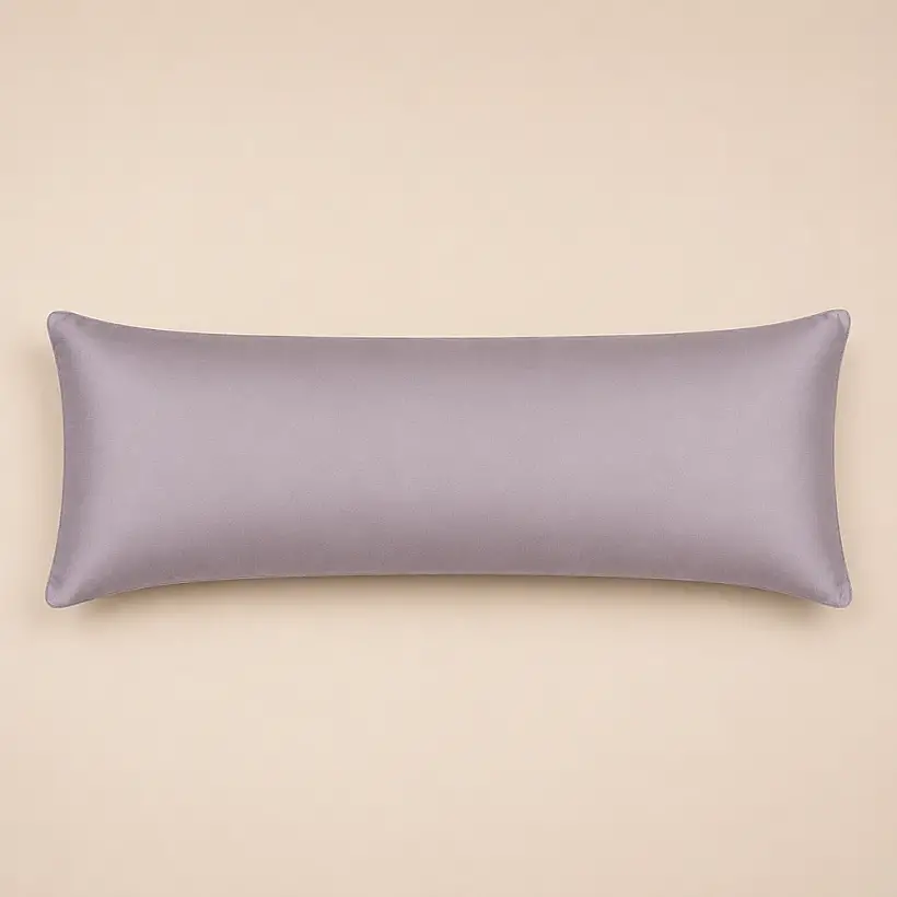 Lia Antrasit Tekli Yastık Kılıfı 50x140 cm - 