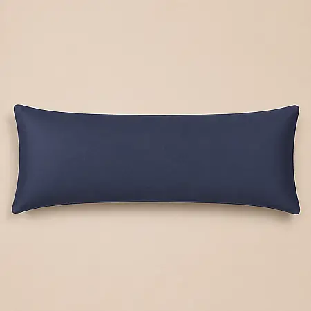 Lia Lacivert Tekli Yastık Kılıfı 50x140 cm - 1