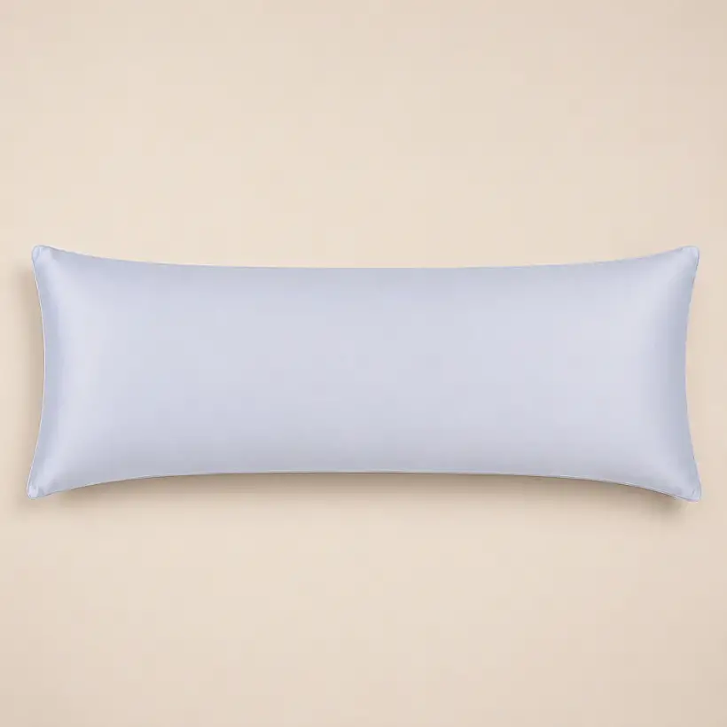 Lia Mavi Tekli Yastık Kılıfı 50x140 cm - Penelope