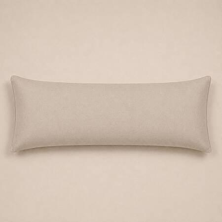 Lia Tekli Yastık Kılıfı 50x140 cm - Taş - 1