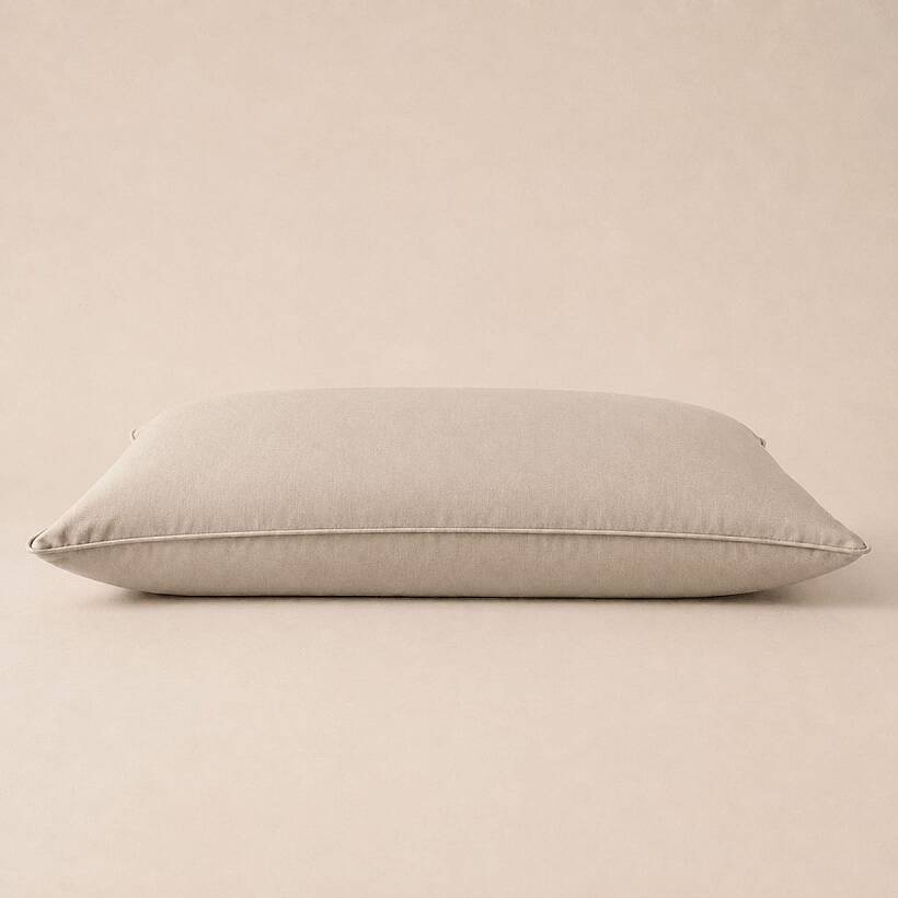 Lia Tekli Yastık Kılıfı 50x140 cm - Taş - 