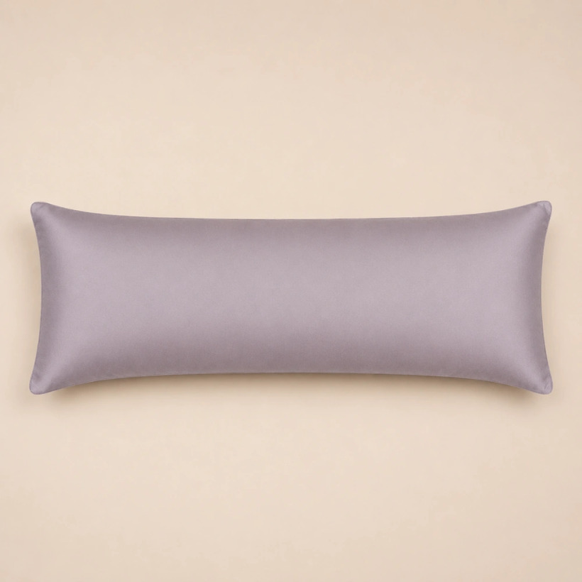 Lia Antrasit Tekli Yastık Kılıfı 50x140 cm - 