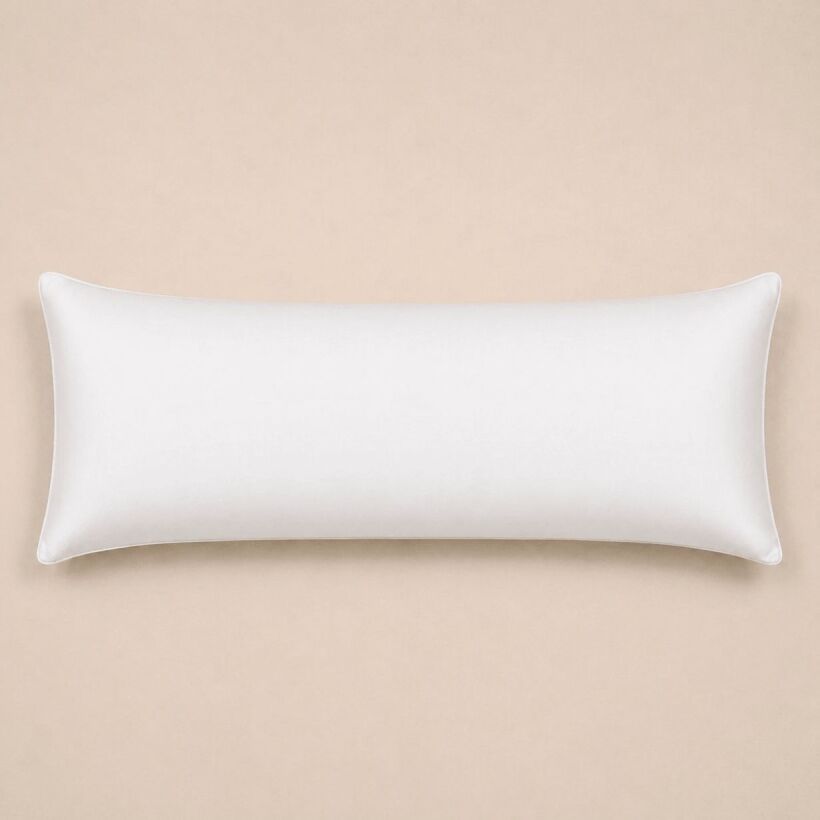 Lia Yastık Kılıfı 50x140 cm Tekli - Beyaz - 