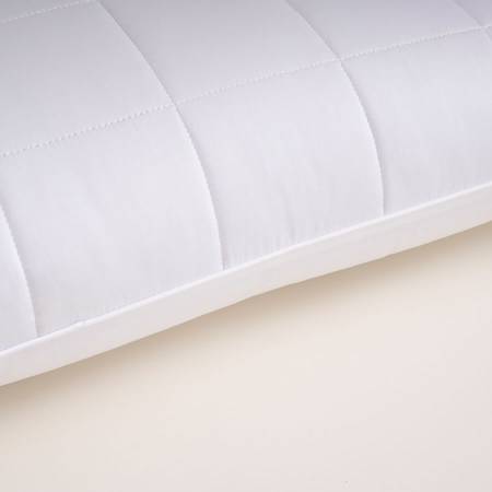 %100 Pamuk Saten Yatak Örtüsü 300x280 cm Beyaz - Lia Serisi - 5