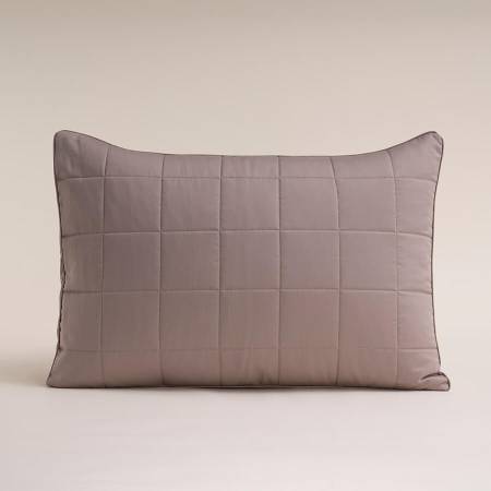 %100 Pamuk Saten Yatak Örtüsü 300x280 cm Taş Rengi - Lia Serisi - 4