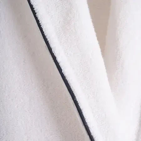 %100 Pamuk Bornoz XXL Lacivert - Liana Serisi - 4