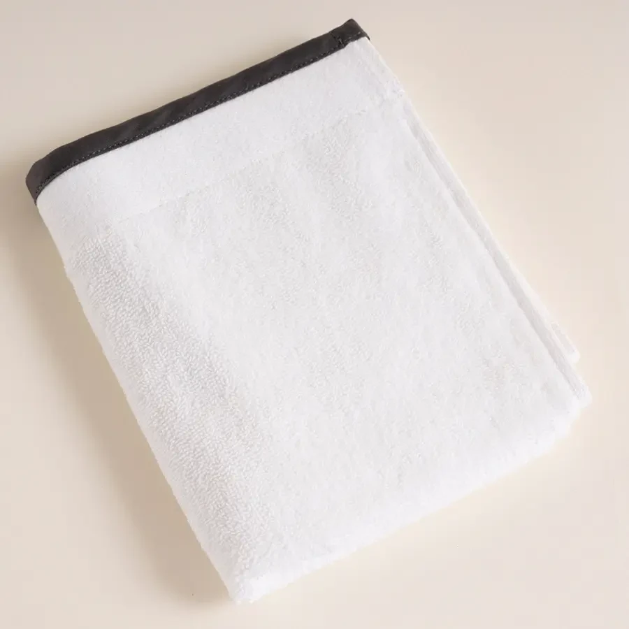 %100 Pamuk Havlu 30x50 cm Antrasit - Liana Serisi - Penelope (1)