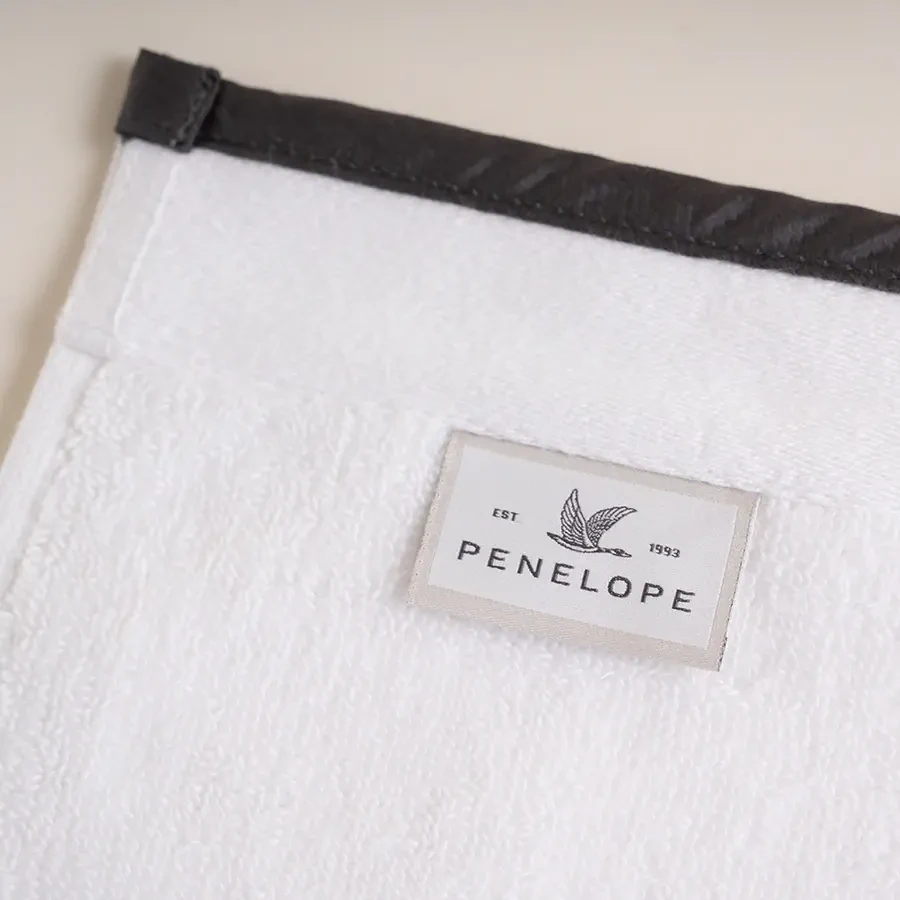 %100 Pamuk Havlu 30x50 cm Antrasit - Liana Serisi - 5