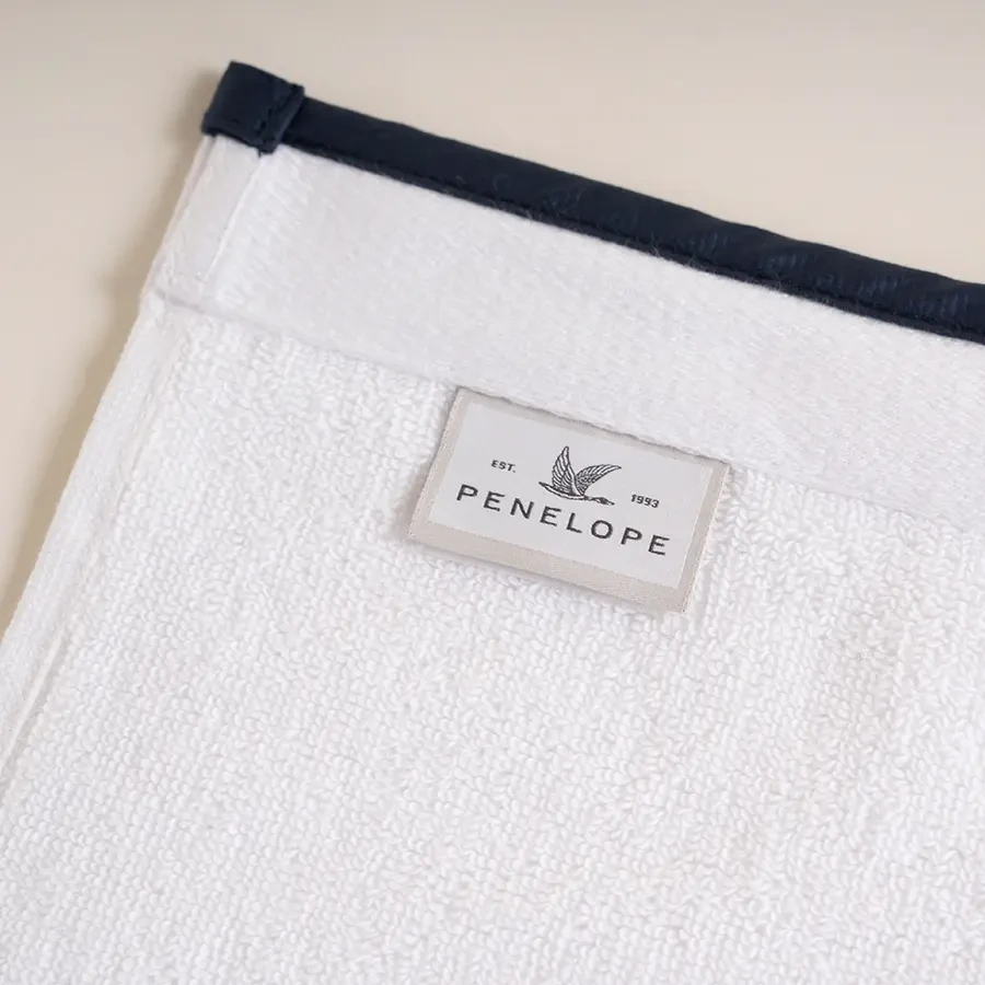 %100 Pamuk Havlu 30x50 cm Lacivert - Liana Serisi - 5