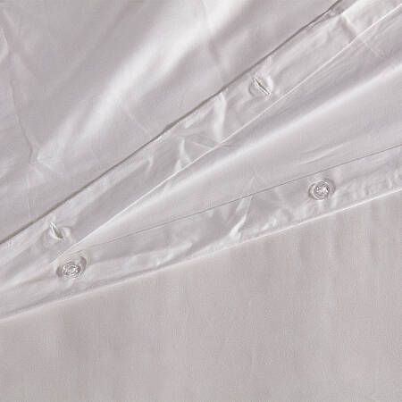 Hotel Collection Linor Frame Beyaz Nevresim Seti - 200x220 cm / Beyaz Nakış - 4