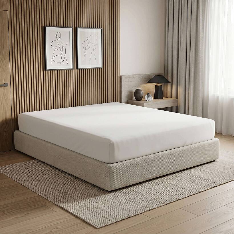Hotel Collection Linor Beyaz Lastikli Çarşaf - 200x200+35 cm - 
