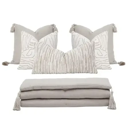 Liora Kırlent Kılıfı 30x50 cm Ekru-Bej - PENELOPE (1)